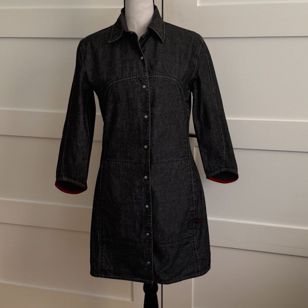 Tristan black denim dress/jacket - size S - Picture 4 of 10